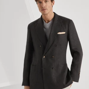 One-and-a-half breasted blazer