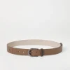 Calfskin belt