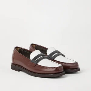 Calfskin penny loafers