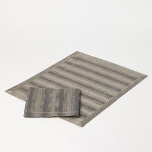 Placemat and napkin set