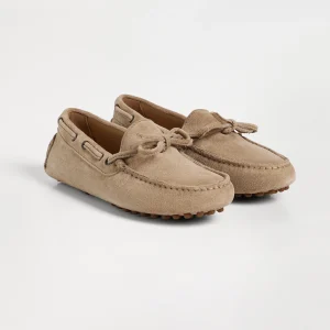 Suede driver shoes