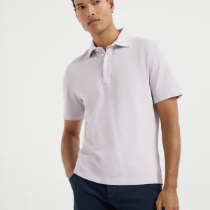 Piqu?? polo shirt