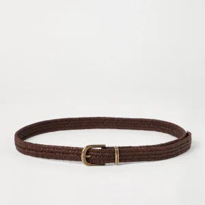 Leather belt