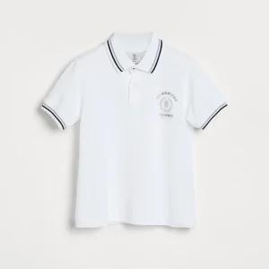 Piqu?? polo shirt