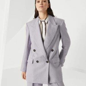 Gabardine blazer