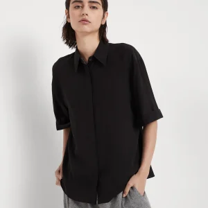 Cr??pe de Chine shirt