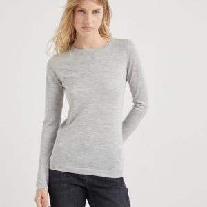 Cashmere and silk sweater