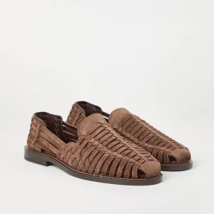 Suede sandals