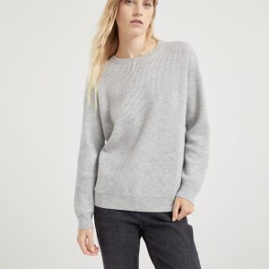 English Rib knit sweater