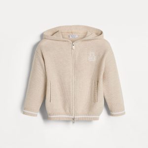 Bernie cardigan with zipper and hood