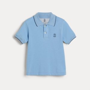 Piqu?? polo shirt