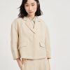 Cropped blazer