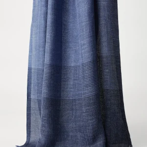 Linen and silk scarf