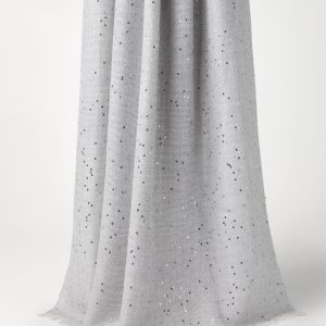 Cashmere and silk Diamond yarn scarf