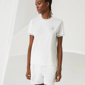 Jersey T-shirt with logo