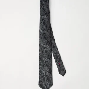 Silk tie with pattern