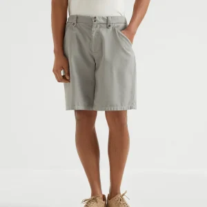 Gabardine Bermuda shorts