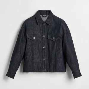 Denim four-pocket jacket