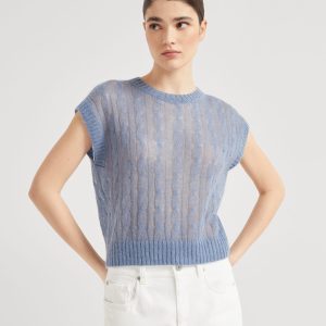 Knit T-shirt