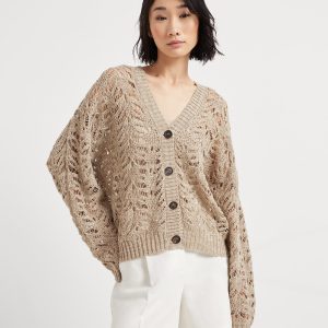 Foliage Lace cardigan