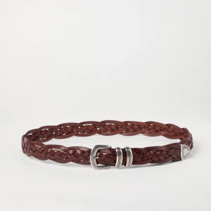 Belt with detailed buckle