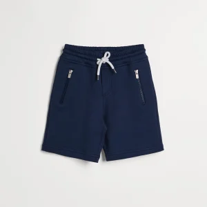 French terry Bermuda shorts