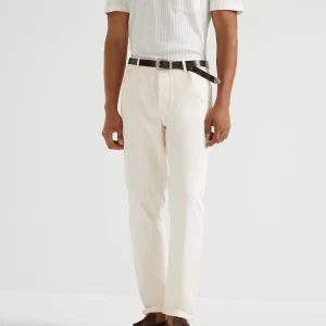 Comfort denim trousers