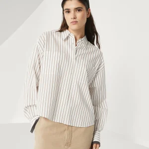 Shirt with monili