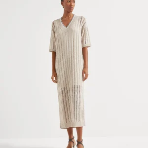 Dazzling knit dress