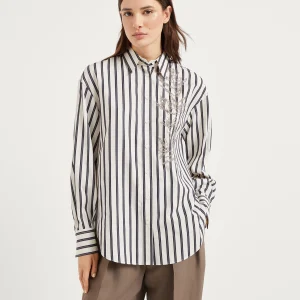 Flora Embroidery shirt