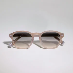 Round acetate sunglasses