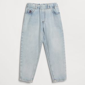 Lightweight denim trousers