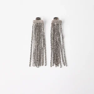 Vetro and Silver earrings