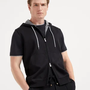 Sleeveless sweatshirt