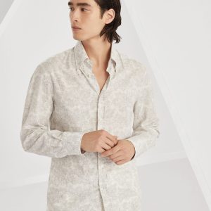 Button-down collar shirt