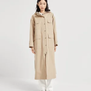 Parka with monili