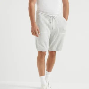 Knitted Bermuda shorts