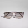 Aviator titanium sunglasses