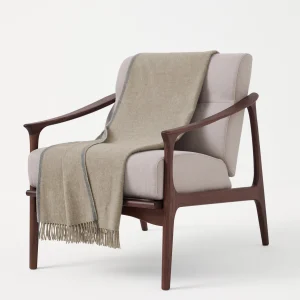 Cashmere throw