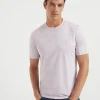 Jersey T-shirt with logo