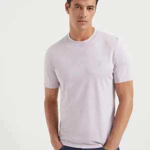 Jersey T-shirt with logo