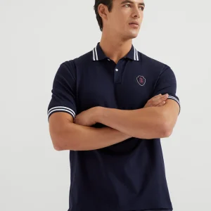 Jersey polo shirt
