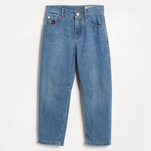 Lightweight denim trousers