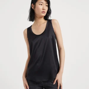 Satin top