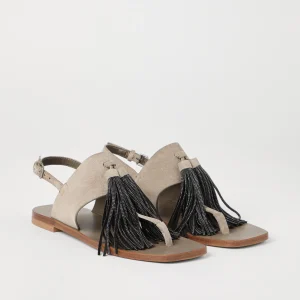 Suede sandals