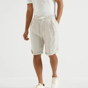 Bermuda shorts with drawstring