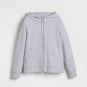 Smooth cotton French terry sweatshirt