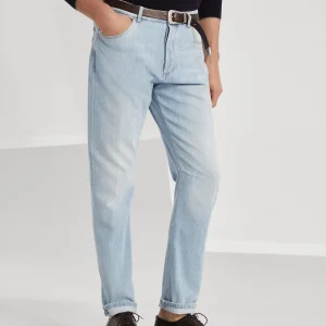 Lightweight denim trousers