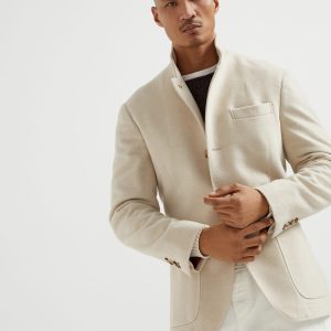 Blazer-style outerwear