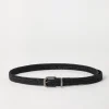 Leather belt